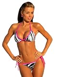UjENA Hot Zebra Tonga Bikini Swimsuit