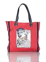 Sweet Years Bolso de Asa al Hombro Rock (Rojo)