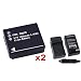 eForcity TWO BATTERY+CHARGER For PANASONIC LUMIX DMC-TZ3 DMC-TZ4 DMC-TZ5 Camera CGA-S007