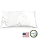 Zen Bamboo® Pillow - Shredded Memory Foam Pillow - Best Hotel Quality Hypoallergenic Memory Foam Pillow w/ Bamboo Removable Cover - King