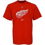 Reebok Detroit Red Wings Youth Red Primary Logo T-shirt