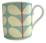 Orla Kiely Bone China Coffee Mug - Red Stem