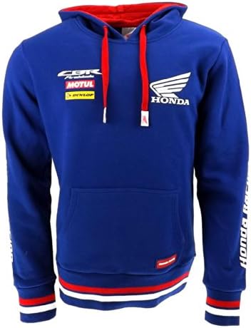 Honda Endurance TT Racing Team Hoodie Blue Official New