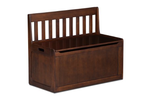 Simmons Furniture Toy Box, Espresso