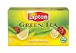Lipton Green Tea, Lemon Ginseng, Tea Bags, 20-Count Boxes (Pack of 6)