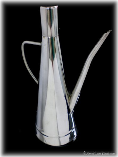 Tall Stainless Steel Cooking/Olive Oil Bottle Dispenser