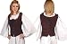 Pirate Wench Peasant Renaissance Medieval Costume Corset Bodice