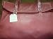 Ellington Style Leather Fold-over Tote (Women's) - Pink