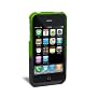 ifrogz Luxe Case, Hartschalenetui f�r iPhone 3G, Gr�n-Schwarz