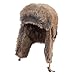 Jeanne Simmons Suede Faux Fur Winter Trooper Hat - Beige M