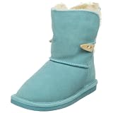 Bearpaw Abigail Shearling Boot (Toddler/Little Kid/Big Kid),Aqua,11 M US Little Kid