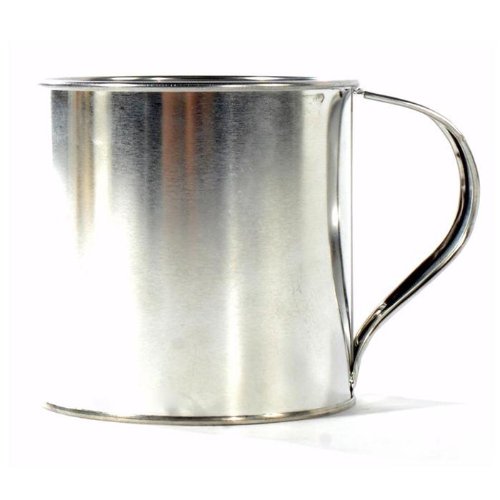 Jacob Bromwell Original Tin 1 Quart Classic Tin Cup - Non-Embossed