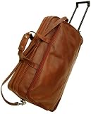 Review Floto Imports  / Floto Imports Milano Small Leather Rolling Duffle Leather Luggage