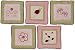 Lady Bug Wall Hanging - Set of 5