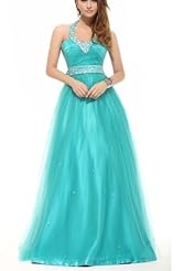 Corset   Waistline Halter   Ball Gown Evening Dress/Quinceanera Dress 