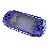 Blue Front and Back Faceplate Cover Case for Psp1000