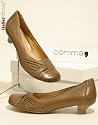 Hochwertiger COMMA Leder Pumps braun