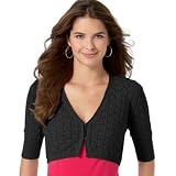 Calvin Klein Jeans Cropped Elbow-Sleeve Cardigan at Calvin Klein Jeans
