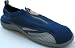 Aquatik Men & Women Aqua Water Shoes - Beach Shoes with Zipper closure (AD3316L, Women 9, Navy)