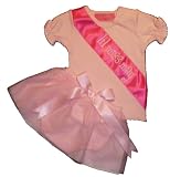 Mud Pie Baby Lil Miss May Tee & Ballet Panty Set