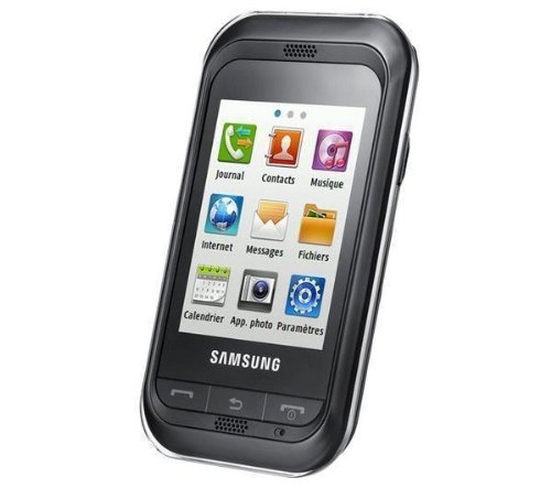 Samsung - C3300 Player Mini - Téléphone Portable - Quadri-bande - EDGE - GPRS - Bluetooth - Noir