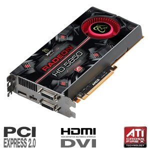 XFX ATI Radeon HD5850 1 GB DDR5 2DVI/HDMI/DisplayPort PCI-Express Video Card HD585XZABC