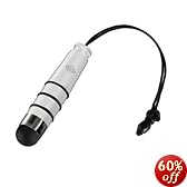 PLANEX iPhone/iPad/iPod touch/Galaxy S2/Xperia Arc/iPad2/Medias/アクオスフォン対応タッチペン(ショートタイプ・ホワイト) PL-TP01MiniW