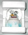 Mickey and Minnie Mouse on Sled 2006 Disney Store Snowglobe