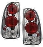 Toyota Tundra 2000 2001 2002 2003 2004 2005 2006 Tail Lamps, Crystal Eyes Platinum Smoke STD Bed Regular/Access Cab Only-1 pair