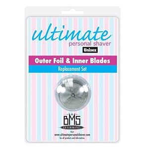 Ultimate Personal Shaver Replacement Foil and Blade for Finishing Shaver