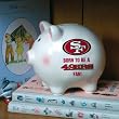 49ers - Born To Be Piggy Bank 49ers - Born To Be Piggy Bank