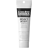 Liquitex Professional Heavy Body Acrylic Paint 2-oz tube, Titanium White