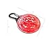 Bennies World LED Clip-On pet tags for dog collars, 2 colors RED and WHITE. #1 bright led pendant lights for walking the dog
