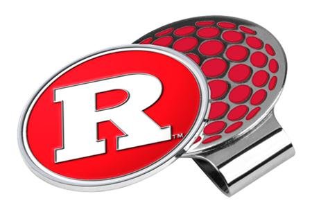Rutgers Scarlet Knights Ncaa Hat Golf Clip With Ball Marker