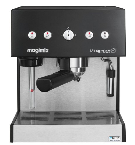  Magimix 11412 - Cafetière Expresso 19bars.1260w.auto.moul/dose.noir
