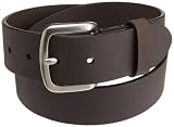 Dickies Mens 40mm Leather Belt With Screw Buckle, Brown, 40
