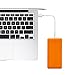 BAKTH 10000mAh Power Bank - Portable Premium Fast Charging Ultra-Compact Backup Phone Charger External Battery for iPhone 6S, 6, 6 Plus, iPad, Samsung Galaxy, HTC and More Devices (Orange)