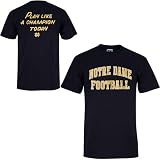 Majestic Notre Dame Play Like A Champion Today Youth Tee