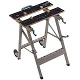 Wolfcraft 6139 31-1/4-Inch Tall Wheeled Work Station Tool Stand