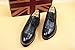 Gaorui Men Spring Fashion Lace up Eyelet Oxford Leather Nude Shoe Brogue