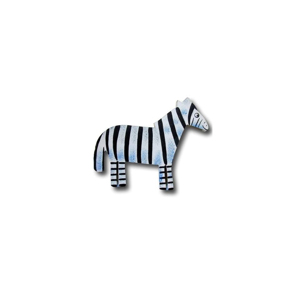 One World Dp00000555 Zoo Friends Zebra Drawer Knob On Popscreen