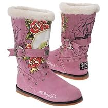 Ed Hardy Women's Boot Strap
