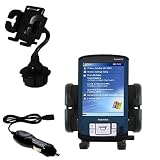 Toshiba e405 Auto Cup Holder with Car Charger - Uses Gomadic TipExchange