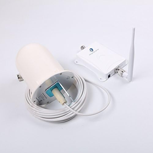 Phonetone 70dBi gain AWS 3G 4G 1700MHz Mobile Phone Signal Booster Repeater Amplifier Kit with Outdoor Yagi Antenna and 2 Indoor and Outdoor Omni-directional Antennas