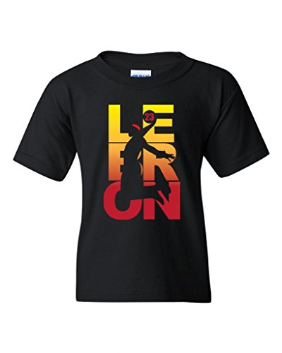 New Lebron Fan Wear Cleveland DT Novelty Youth Kids T-Shirt Tee