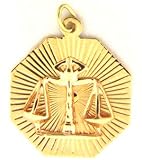 Libra, 14K Gold Charm