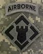 20th Engineering Brigade ACU Patch with AIRBORNE Tab