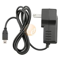 Travel Charger for Creative Zen Vision V Plus, Black