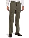 Dockers Men's Soft Khaki D3 Classic Fit Flat Front Pant,Oregano,34X29
