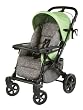 Peg Perego Uno Convertible Carriage to Stroller System in Bubbles Green